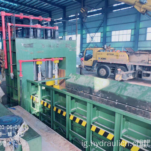 Igwe Ọkpụkpụ Hydraulic Scrap Steel Recycling Metal Shea